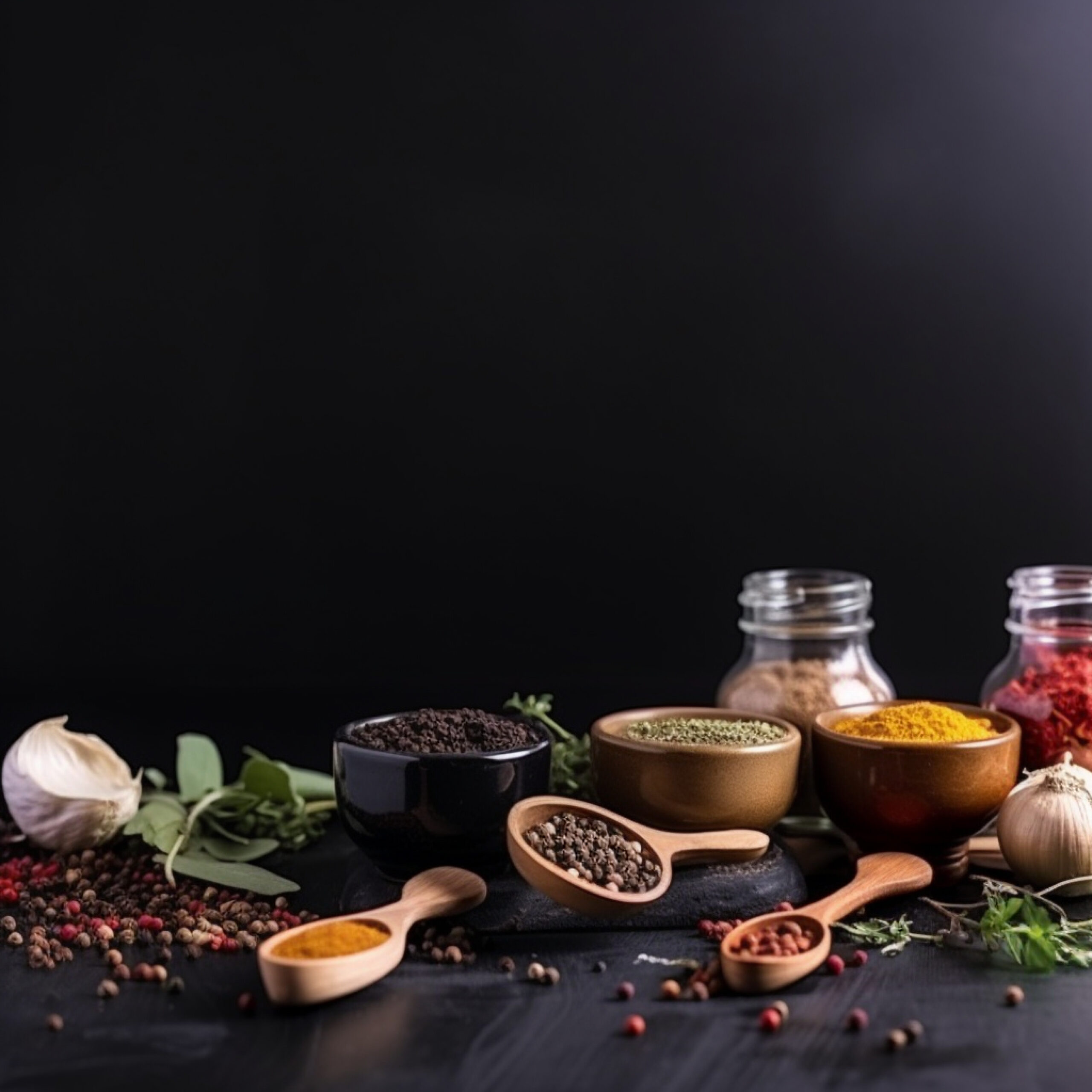 colorful-spices-with-copy-space-text-digital-art-illustration-generative-ai